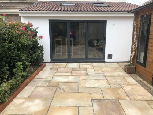 Natural sandstone patios monaghan 5