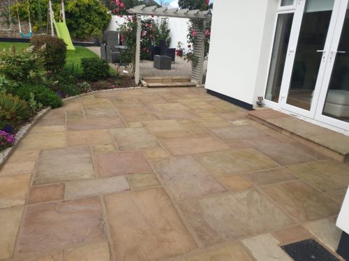 Natural sandstone patios monaghan 8